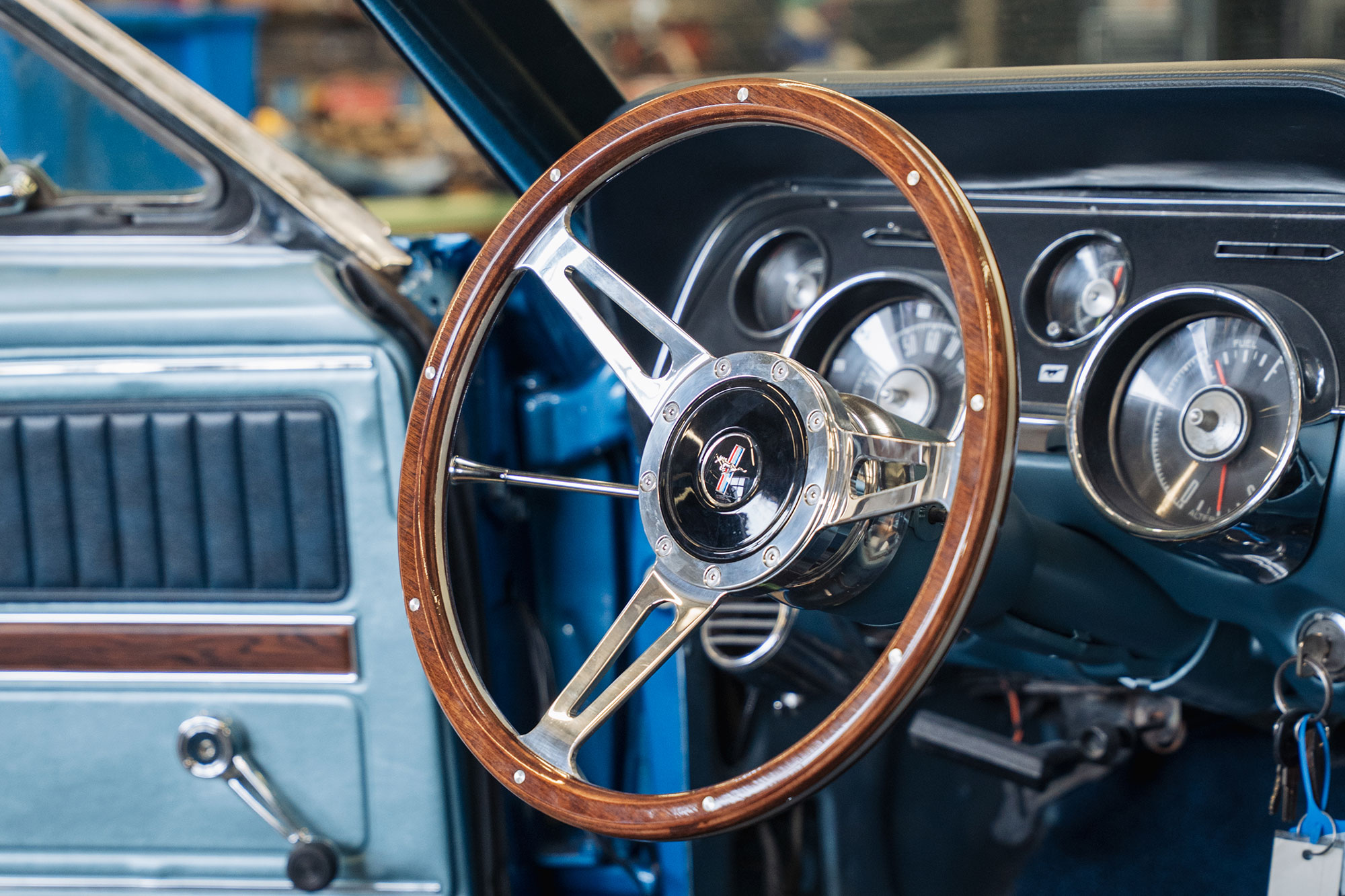 Innenansicht Oldtimer